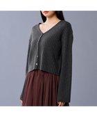 【アンクレイヴ/uncrave】のウール ナイロン 2WAY ニット(uncrave STANDARD) チャコール|ID: prp329100004574929 ipo3291000000036298838