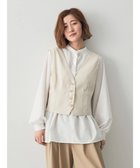 【イェッカ ヴェッカ/YECCA VECCA】の【2点SET】ベストセットブラウス Light Beige|ID: prp329100004574964 ipo3291000000032389359