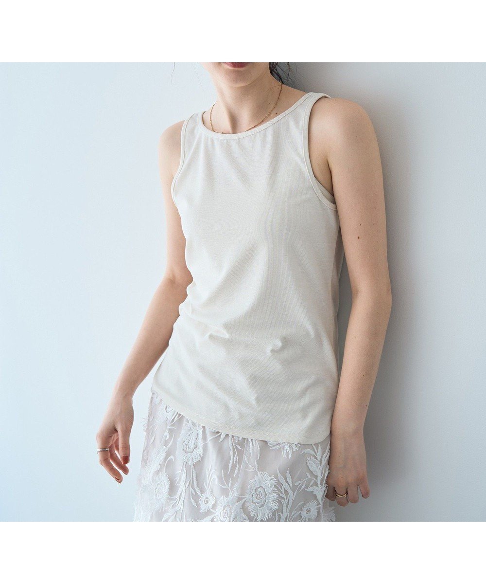 【イェッカ ヴェッカ/YECCA VECCA】の2wayスクエアリブタンクトップ インテリア・キッズ・メンズ・レディースファッション・服の通販 founy(ファニー) 　ファッション　Fashion　レディースファッション　Ladies' Fashion Online　トップス・カットソー　Tops/Tshirt　インナー　Inner　スクエア　Square　タンク　Tank　ベーシック　Basic　ボトム　Bottom　ポケット　Pocket　ラウンド　Round　ロング　Long　夏　Summer　S/S・春夏　Ss・Spring/Summer　A/W・秋冬　Aw・Autumn/Winter・Fw・Fall-Winter　Ivory|ID: prp329100004574998 ipo3291000000032679408
