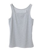 【イェッカ ヴェッカ/YECCA VECCA】の2wayスクエアリブタンクトップ Gray Mixture|ID: prp329100004574998 ipo3291000000032679410