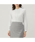 【ジェイ プレス/J.PRESS】の【洗える】ヌーディスバックサテン タックプリーツ ブラウス グレージュ系|ID: prp329100004575086 ipo3291000000034826473