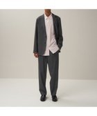 【エイトン/ATON】のWOOL TROPICAL ルーズフィットパンツ - UNISEX TOP GRAY|ID: prp329100004575120 ipo3291000000033523632