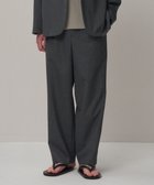 【エイトン/ATON】のWOOL TROPICAL ルーズフィットパンツ - UNISEX 人気、トレンドファッション・服の通販 founy(ファニー) ファッション Fashion レディースファッション Fashion for Women パンツ Pants & Trousers 2025年 2025 2025-2026秋冬・A/W Autumn/Winter 2025–26 AW25–26 ユニセックス Unisex, Genderless ジャケット Jacket, Outerwear スラックス Slacks, Dress Pants セットアップ Set-Up, Coordinated Outfit テーパード Tapered, Tapered Pants ループ Loop, Loop Knit 夏 Summer S/S・春夏 SS, Spring/Summer, Warm Season A/W・秋冬 Autumn/Winter thumbnail TOP GRAY|ID: prp329100004575120 ipo3291000000034892544