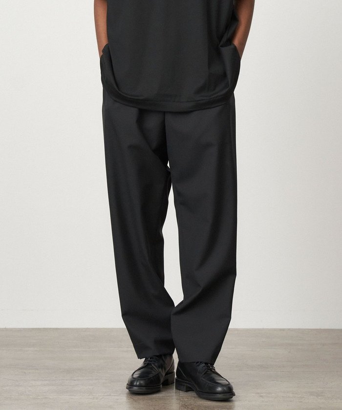 【エイトン/ATON】のWOOL TROPICAL ルーズフィットパンツ - UNISEX インテリア・キッズ・メンズ・レディースファッション・服の通販 founy(ファニー) https://founy.com/ ファッション Fashion レディースファッション Fashion for Women パンツ Pants & Trousers 2025年 2025 2025-2026秋冬・A/W Autumn/Winter 2025–26 AW25–26 ユニセックス Unisex, Genderless ジャケット Jacket, Outerwear スラックス Slacks, Dress Pants セットアップ Set-Up, Coordinated Outfit テーパード Tapered, Tapered Pants ループ Loop, Loop Knit 夏 Summer S/S・春夏 SS, Spring/Summer, Warm Season A/W・秋冬 Autumn/Winter |ID: prp329100004575120 ipo3291000000035695017