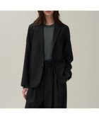 【エイトン/ATON】のWOOL TROPICAL テーラードジャケット - UNISEX BLACK|ID: prp329100004575123 ipo3291000000032724081