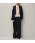 【エイトン/ATON】のWOOL TROPICAL テーラードジャケット - UNISEX NAVY|ID: prp329100004575123 ipo3291000000032724082