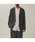 【エイトン/ATON】のWOOL TROPICAL テーラードジャケット - UNISEX TOP GRAY|ID: prp329100004575123 ipo3291000000032724083