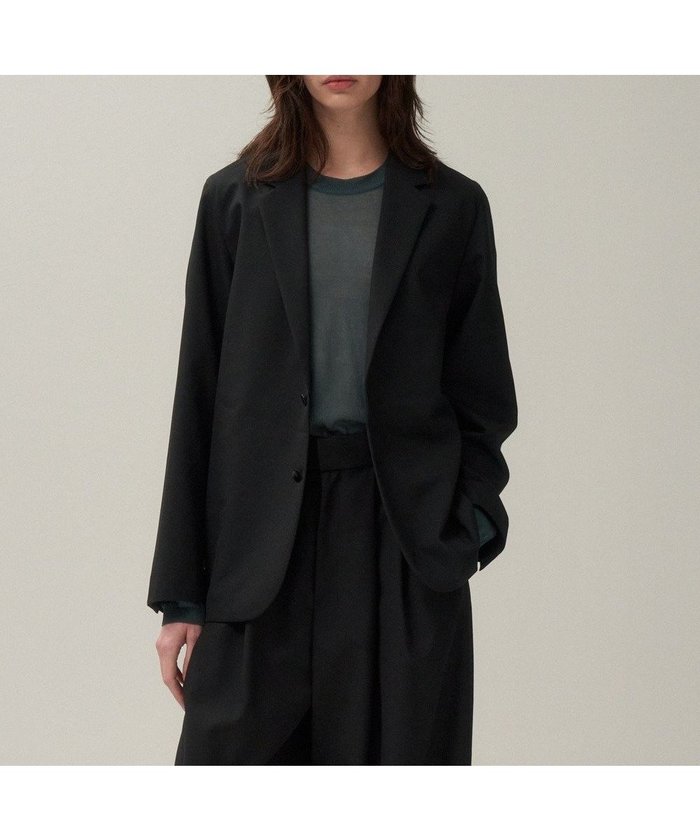 【エイトン/ATON】のWOOL TROPICAL テーラードジャケット - UNISEX インテリア・キッズ・メンズ・レディースファッション・服の通販 founy(ファニー) https://founy.com/ ファッション Fashion レディースファッション Fashion for Women アウター Coat / Outerwear Collection レディースジャケット・軽アウター Jackets テーラードジャケット / 通勤・きれいめスタイル Tailored Jackets & Blazers ユニセックス Unisex, Genderless カーディガン Cardigan, Knitwear ジャケット Jacket, Outerwear ドロップ Drop Shoulder, Dropped Style ボックス Boxy, Box Shape リラックス Relax, Relaxed Fit 夏 Summer 定番 Standard, Basic Item S/S・春夏 SS, Spring/Summer, Warm Season A/W・秋冬 Autumn/Winter |ID: prp329100004575123 ipo3291000000033523633