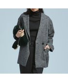 【23区/NIJYUSANKU】の【杏さん着用】ヘリンボーンループツイード ジャケット 人気、トレンドファッション・服の通販 founy(ファニー) ファッション Fashion レディースファッション WOMEN アウター Coat Outerwear ジャケット Jackets テーラードジャケット Tailored Jackets シンプル Simple ジャケット Jacket セットアップ Set Up ダブル Double ツイード Tweed トレンド Trend ネップ Nep Yarn ハーフ Half ボトム Bottom マニッシュ Mannish メランジ Melange 冬 Winter A/W・秋冬 Aw・Autumn/Winter・Fw・Fall-Winter おすすめ Recommend 日本製 Made In Japan 2024年 2024 2024-2025秋冬・A/W Aw/Autumn/Winter/Fw/Fall/2024-2025 thumbnail ブラック系|ID: prp329100004575739 ipo3291000000032399165