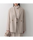 【23区/NIJYUSANKU】の【杏さん着用】ヘリンボーンループツイード ジャケット 人気、トレンドファッション・服の通販 founy(ファニー) ファッション Fashion レディースファッション WOMEN アウター Coat Outerwear ジャケット Jackets テーラードジャケット Tailored Jackets シンプル Simple ジャケット Jacket セットアップ Set Up ダブル Double ツイード Tweed トレンド Trend ネップ Nep Yarn ハーフ Half ボトム Bottom マニッシュ Mannish メランジ Melange 冬 Winter A/W・秋冬 Aw・Autumn/Winter・Fw・Fall-Winter おすすめ Recommend 日本製 Made In Japan 2024年 2024 2024-2025秋冬・A/W Aw/Autumn/Winter/Fw/Fall/2024-2025 thumbnail ベージュ系|ID: prp329100004575739 ipo3291000000032399166