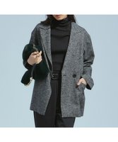 【23区/NIJYUSANKU】のヘリンボーンループツイード ジャケット 人気、トレンドファッション・服の通販 founy(ファニー) ファッション Fashion レディースファッション Fashion for Women アウター Coat / Outerwear Collection レディースジャケット・軽アウター Jackets テーラードジャケット / 通勤・きれいめスタイル Tailored Jackets & Blazers シンプル Simple, Minimal ジャケット Jacket, Outerwear セットアップ Set-Up, Coordinated Outfit ダブル Double, Double-Breasted ツイード Twill, Twill Weave トレンド Trend, Trending Now ネップ Nepp, Slub Yarn ハーフ Half, Half-Length ボトム Bottoms, Lower Wear マニッシュ Mannish, Boyish メランジ Melange, Mixed Yarn 冬 Winter / This Winter A/W・秋冬 Autumn/Winter おすすめ Recommended / Our Picks 日本製 Made In Japan 2024年 2024 2024-2025秋冬・A/W Autumn/Winter 2024–25 AW24–25 |ID:prp329100004575739