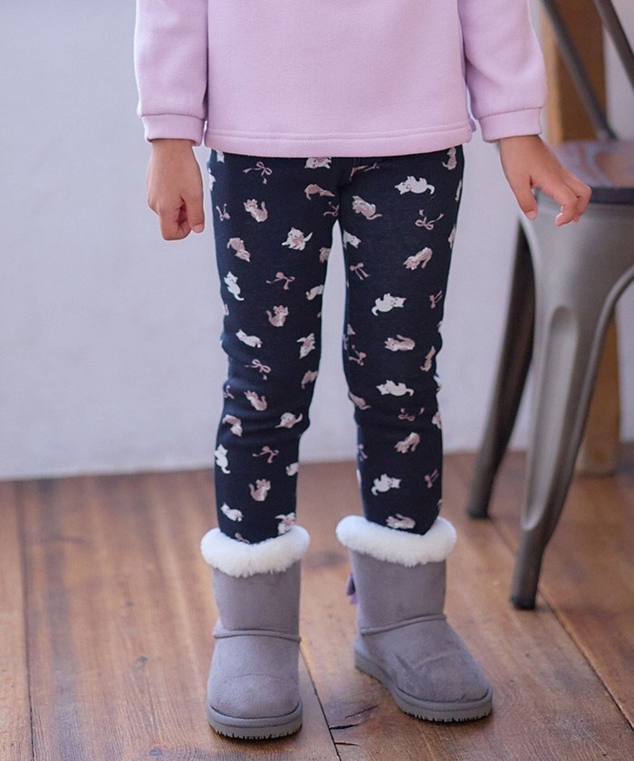 【エニファム/any FAM / KIDS】の7days 裏シャギー 総柄 パンツ インテリア・キッズ・メンズ・レディースファッション・服の通販 founy(ファニー) https://founy.com/ ファッション Fashion キッズファッション Fashion for Kids ボトムス Bottoms ストレッチ Stretch, Stretchy Fabric 定番 Standard, Basic Item ポケット Pocket, Pocket Detail リボン Ribbon, Bow 冬 Winter / This Winter A/W・秋冬 Autumn/Winter おすすめ Recommended / Our Picks |ID: prp329100004575758 ipo3291000000033394725