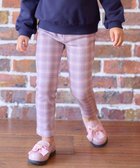 【エニィ/ANY / KIDS】の7days 裏シャギー 総柄 パンツ ラベンダー系チェック柄|ID: prp329100004575758 ipo3291000000034220451