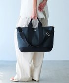 【トプカピ/TOPKAPI】の【Breath TOPKAPI】SCOTCH GRAIN スコッチグレイン ショルダー付き A4 トート バッグ ブラック|ID: prp329100004575896 ipo3291000000032650524