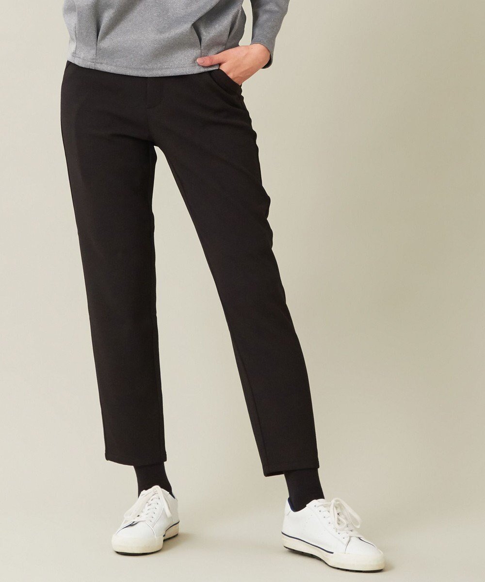 【23区 ゴルフ/NIJYUSANKU GOLF】の【WOMEN】【ストレッチ】ジョガーパンツ インテリア・キッズ・メンズ・レディースファッション・服の通販 founy(ファニー) 　ファッション　Fashion　レディースファッション　Ladies' Fashion Online　パンツ　Pants　ストレッチ　Stretch　スピンドル　Spindle　ベーシック　Basic　A/W・秋冬　Aw・Autumn/Winter・Fw・Fall-Winter　ブラック系|ID: prp329100004576073 ipo3291000000032676326