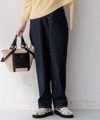 【23区/NIJYUSANKU】の【CLASSY.6月号掲載/洗える】23区DENIM コクーンシルエット パンツ ネイビー系|ID: prp329100004576097 ipo3291000000032708650