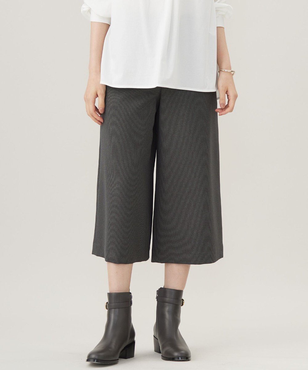 【ジェイ プレス/J.PRESS】の【WEB限定カラーあり・洗える】LANATEC キュロット パンツ インテリア・キッズ・メンズ・レディースファッション・服の通販 founy(ファニー) 　ファッション　Fashion　レディースファッション　Fashion for Women　スカート　Skirts　洗える　Machine Washable　キュロット　Culottes, Wide Shorts　クラシック　Classic, Timeless Style　ショート　Short, Short Length　ストレッチ　Stretch, Stretchy Fabric　ツイル　Twist, Twisted Detail　トレンド　Trend, Trending Now　ベーシック　Basic, Essential　メランジ　Melange, Mixed Yarn　A/W・秋冬　Autumn/Winter　おすすめ　Recommended / Our Picks　エレガント 上品　Elegant　チャコールガンクラブ系|ID: prp329100004576099 ipo3291000000034323135