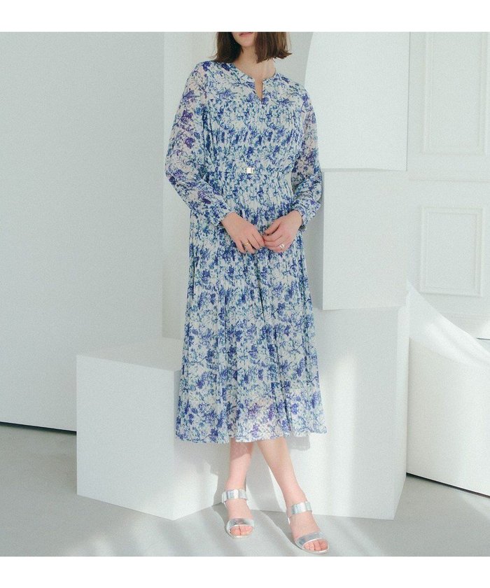 【イェッカ ヴェッカ/YECCA VECCA】のボタニカル柄シアージャガードプリーツワンピース インテリア・キッズ・メンズ・レディースファッション・服の通販 founy(ファニー) https://founy.com/ ファッション Fashion レディースファッション WOMEN ワンピース Dress おすすめ Recommend エレガント 上品 Elegant シアー Sheer プリーツ Pleats ボタニカル Botanical ポケット Pocket 夏 Summer 春 Spring S/S・春夏 Ss・Spring/Summer |ID: prp329100004576160 ipo3291000000032406602
