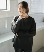 【ハッシュニュアンス/#Newans】の【亀恭子さんコラボ】シアープルオーバーシャツ 人気、トレンドファッション・服の通販 founy(ファニー) ファッション Fashion レディースファッション Fashion for Women トップス・カットソー Cut & Sew Tops シャツ・ブラウス・オフィスカジュアル Elegant Blouses & Button-Ups カジュアルプルオーバー・ニットトップス Pullovers & Knit Tops / Casual Pullovers オケージョン Occasion Wear コラボ Collaboration, Collab シアー Sheer, See-Through シンプル Simple, Minimal エレガント 上品 Elegant A/W・秋冬 Autumn/Winter thumbnail ブラック系|ID: prp329100004576164 ipo3291000000033500231