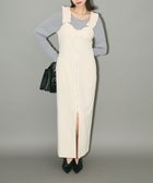 【グリーンパークス/Green Parks】のフロントジップキャミワンピース 人気、トレンドファッション・服の通販 founy(ファニー) ファッション Fashion レディースファッション Fashion for Women ワンピース Dresses キャミソールワンピース Camisole Dresses キャミソール Camisole, Spaghetti Strap Top シェイプ Shape, Slim Fit シンプル Simple, Minimal ジップ Zip, Zipper スタイリッシュ Stylish, Fashionable ストライプ Stripe, Striped Pattern ビスチェ Bustier, Corset Top フェミニン Feminine, Girly フリル Frill, Ruffle フロント Front, Front Design ポケット Pocket, Pocket Detail モダン Modern, Contemporary 無地 Plain, Solid Color A/W・秋冬 Autumn/Winter thumbnail Ivory|ID: prp329100004576206 ipo3291000000033668801