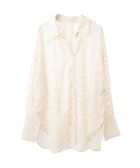 【イェッカ ヴェッカ/YECCA VECCA】の3wayシアージャガードシャツ Ivory|ID: prp329100004576383 ipo3291000000032409434