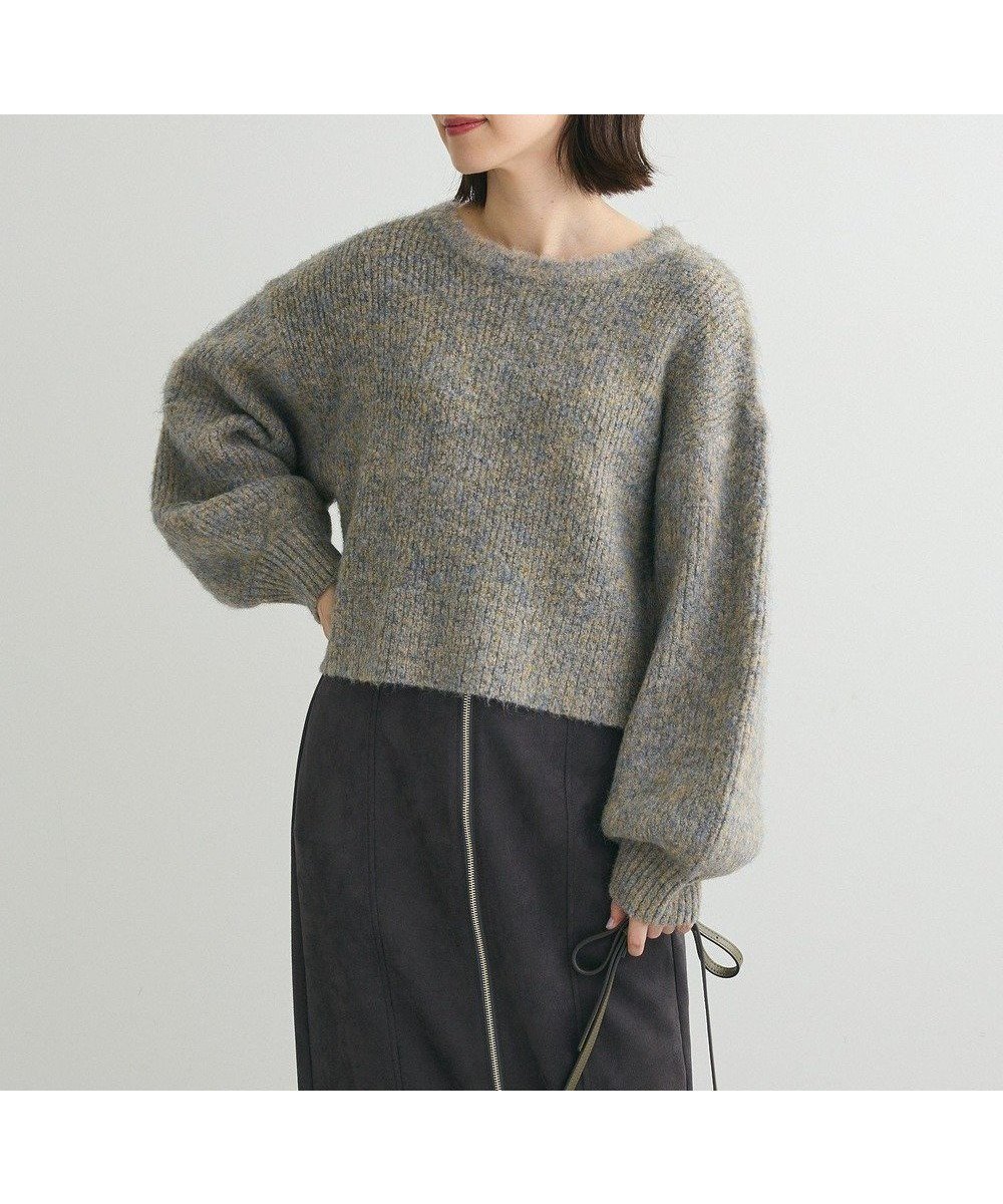 【グリーンパークス/Green Parks】の・ELENCARE DUE ミックスシャギーニット インテリア・キッズ・メンズ・レディースファッション・服の通販 founy(ファニー) 　ファッション　Fashion　レディースファッション　Ladies' Fashion Online　トップス・カットソー　Tops/Tshirt　ニット　Knit Tops　おすすめ　Recommend　セーター　Sweater　トレンド　Trend　フェミニン　Feminine　ポケット　Pocket　ミックス　Mix　ワイド　Wide　A/W・秋冬　Aw・Autumn/Winter・Fw・Fall-Winter　Beige|ID: prp329100004576504 ipo3291000000032554224