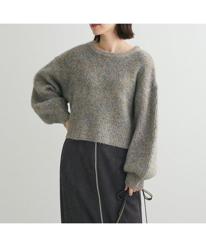 【グリーンパークス/Green Parks】の・ELENCARE DUE ミックスシャギーニット インテリア・キッズ・メンズ・レディースファッション・服の通販 founy(ファニー) https://founy.com/ ファッション Fashion レディースファッション Fashion for Women トップス・カットソー Cut & Sew Tops ニット Knit Tops & Sweaters おすすめ Recommended / Our Picks セーター Sweater, Knitwear トレンド Trend, Trending Now フェミニン Feminine, Girly ポケット Pocket, Pocket Detail ミックス Mix, Mixed Style ワイド Wide, Wide Fit A/W・秋冬 Autumn/Winter |ID: prp329100004576504 ipo3291000000033591257