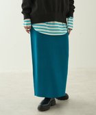 【アメリカンホリック/AMERICAN HOLIC】のミラノリブニットタイトスカート 人気、トレンドファッション・服の通販 founy(ファニー) ファッション Fashion レディースファッション Fashion for Women スカート Skirts シンプル Simple, Minimal スリット Slit, Slit Detail ポケット Pocket, Pocket Detail A/W・秋冬 Autumn/Winter thumbnail Blue Green|ID: prp329100004576509 ipo3291000000032709724