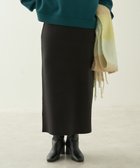 【アメリカンホリック/AMERICAN HOLIC】のミラノリブニットタイトスカート Black|ID: prp329100004576509 ipo3291000000033678909