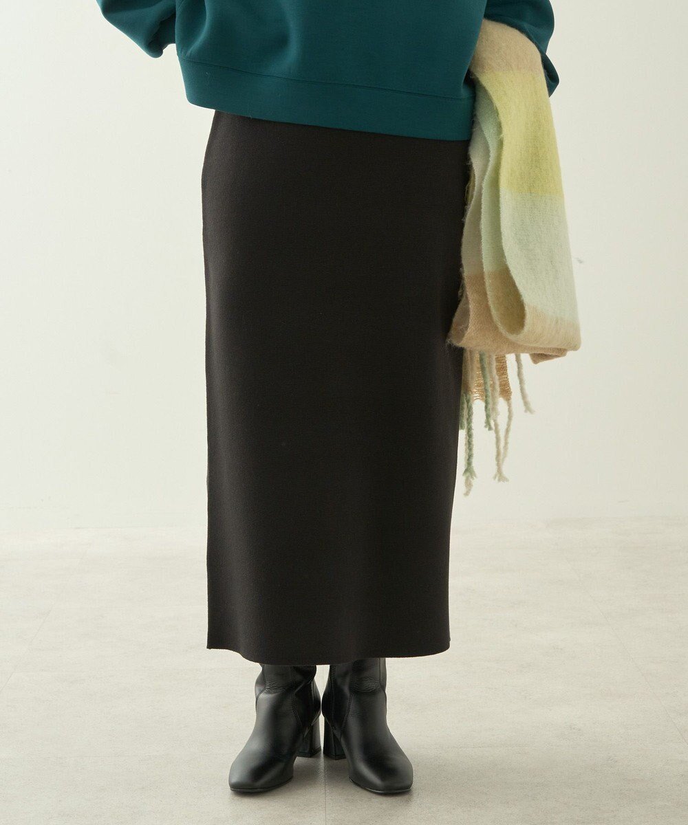 【アメリカンホリック/AMERICAN HOLIC】のミラノリブニットタイトスカート インテリア・キッズ・メンズ・レディースファッション・服の通販 founy(ファニー) 　ファッション　Fashion　レディースファッション　Fashion for Women　スカート　Skirts　シンプル　Simple, Minimal　スリット　Slit, Slit Detail　ポケット　Pocket, Pocket Detail　A/W・秋冬　Autumn/Winter　Black|ID: prp329100004576509 ipo3291000000033678909