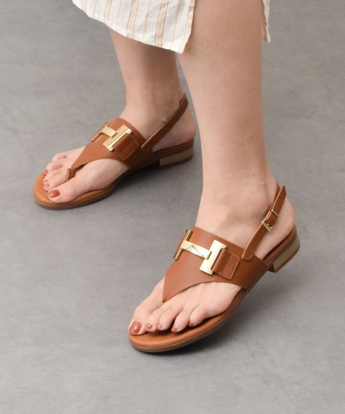 【インター ショシュール/INTER-CHAUSSURES】の【Oh my Sandals】ラウンドトウオーナメントトングサンダル インテリア・キッズ・メンズ・レディースファッション・服の通販 founy(ファニー) https://founy.com/ ファッション Fashion レディースファッション Ladies' Fashion Online サンダル Sandals 夏 Summer 春 Spring S/S・春夏 Ss・Spring/Summer 軽量 Lightweight |ID: prp329100004576527 ipo3291000000032411533
