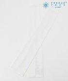 【23区 ゴルフ/NIJYUSANKU GOLF】の【UNISEX】氷撃αシリーズ【接触冷感/防臭/UVケア/吸水速乾】サムホール付き アームカバー ホワイト系|ID: prp329100004576530 ipo3291000000032600390