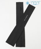 【23区 ゴルフ/NIJYUSANKU GOLF】の【UNISEX】氷撃αシリーズ【接触冷感/防臭/UVケア/吸水速乾】サムホール付き アームカバー ブラック系|ID: prp329100004576530 ipo3291000000032600391