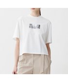 【アイシービー/iCB】の【先行予約・接触冷感・UVケア・洗える】クロップド ロゴTEE オフホワイト系|ID: prp329100004576532 ipo3291000000032428582