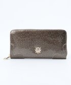 【アナスイ/ANNA SUI】のルーミー ラウンドファスナー長財布 グレー|ID: prp329100004576557 ipo3291000000032411825
