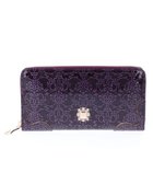 【アナスイ/ANNA SUI】のルーミー ラウンドファスナー長財布 パープル|ID: prp329100004576557 ipo3291000000032411833