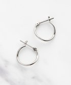 【トッカ/TOCCA】の【WEB限定】PETAL HOOP PIERCED EARRINGS プラチナ ピアス プラチナ系|ID: prp329100004576570 ipo3291000000032724124