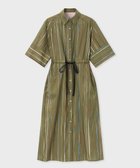 【ポール スミス/Paul Smith】の【洗える】Signature Pinstripe シャツワンピース 人気、トレンドファッション・服の通販 founy(ファニー) ファッション Fashion レディースファッション Ladies' Fashion Online ワンピース Dress シャツワンピース Shirt Dresses おすすめ Recommend プリント Print ワイド Wide ワーク Work エレガント 上品 Elegant 半袖 Short Sleeve 夏 Summer S/S・春夏 Ss・Spring/Summer 洗える Washable A/W・秋冬 Aw・Autumn/Winter・Fw・Fall-Winter thumbnail オリーブ|ID: prp329100004576714 ipo3291000000032413351
