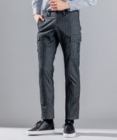 【ジョゼフ オム/JOSEPH HOMME / MEN】のソフトヘリンボンストレッチ / CIGAR CARGO 人気、トレンドファッション・服の通販 founy(ファニー) ファッション Fashion メンズファッション Fashion for Men ボトムス Bottoms ストレッチ Stretch, Stretchy Fabric ストレート Straight, Straight Cut スリム Slim, Slim Fit ワーク Workwear, Utility Style エレガント 上品 Elegant 冬 Winter / This Winter A/W・秋冬 Autumn/Winter |ID:prp329100004576737