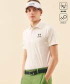 【23区 ゴルフ/23区GOLF / MEN】の【MEN】【吸水速乾/UVケア】YELL柄ジャガード ポロシャツ ホワイト系|ID: prp329100004576738 ipo3291000000032413580