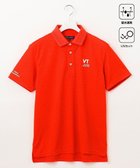 【23区 ゴルフ/23区GOLF / MEN】の【MEN】【吸水速乾/UVケア】YELL柄ジャガード ポロシャツ オレンジ系|ID: prp329100004576738 ipo3291000000032413581