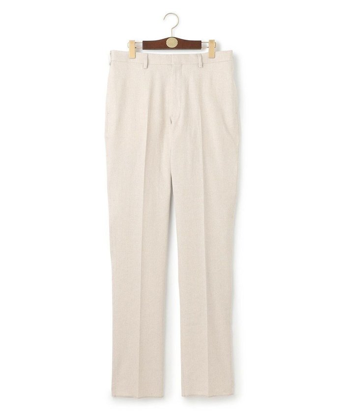 【ジェイ プレス/J.PRESS / MEN】の【WEB・一部店舗限定】コンフォートストレッチリネン スラックス インテリア・キッズ・メンズ・レディースファッション・服の通販 founy(ファニー) https://founy.com/ ファッション Fashion メンズファッション Fashion for Men ボトムス Bottoms サマー Summer, Summer Style ストレッチ Stretch, Stretchy Fabric スラックス Slacks, Dress Pants ミックス Mix, Mixed Style ラグジュアリー Luxury, Elegant リネン Linen, Linen Fabric リラックス Relax, Relaxed Fit 再入荷 Restock / Back in Stock 夏 Summer 春 Spring S/S・春夏 SS, Spring/Summer, Warm Season |ID: prp329100004576742 ipo3291000000032733066
