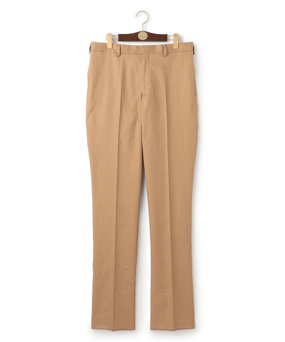 【ジェイ プレス/J.PRESS / MEN】の【WEB・一部店舗限定】コンフォートストレッチリネン スラックス インテリア・キッズ・メンズ・レディースファッション・服の通販 founy(ファニー) 　ファッション　Fashion　メンズファッション　Fashion for Men　ボトムス　Bottoms　サマー　Summer, Summer Style　ストレッチ　Stretch, Stretchy Fabric　スラックス　Slacks, Dress Pants　ミックス　Mix, Mixed Style　ラグジュアリー　Luxury, Elegant　リネン　Linen, Linen Fabric　リラックス　Relax, Relaxed Fit　再入荷　Restock / Back in Stock　夏　Summer　春　Spring　S/S・春夏　SS, Spring/Summer, Warm Season　ベージュ系|ID: prp329100004576742 ipo3291000000032733068