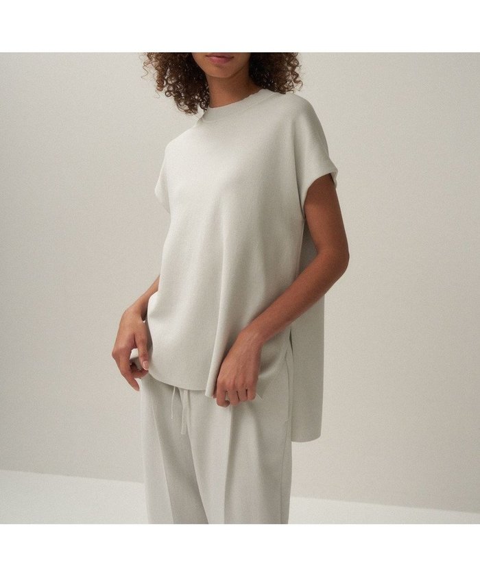 【エイトン/ATON】の50/2 NATURAL DYED ORGANIC モックネックプルオーバー インテリア・キッズ・メンズ・レディースファッション・服の通販 founy(ファニー) https://founy.com/ ファッション Fashion レディースファッション Fashion for Women トップス・カットソー Cut & Sew Tops ニット Knit Tops & Sweaters カジュアルプルオーバー・ニットトップス Pullovers & Knit Tops / Casual Pullovers インド Indian Textile オーガニック Organic Cotton 春 Spring セットアップ Set-Up, Coordinated Outfit セーター Sweater, Knitwear タンク Tank Top, Sleeveless Top ダブル Double, Double-Breasted ドレス Dress, One-Piece ボトム Bottoms, Lower Wear レギュラー Regular, Standard Fit S/S・春夏 SS, Spring/Summer, Warm Season 夏 Summer |ID: prp329100004576751 ipo3291000000032662968