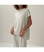 【エイトン/ATON】の50/2 NATURAL DYED ORGANIC モックネックプルオーバー LIGHT GRAY|ID: prp329100004576751 ipo3291000000032662969