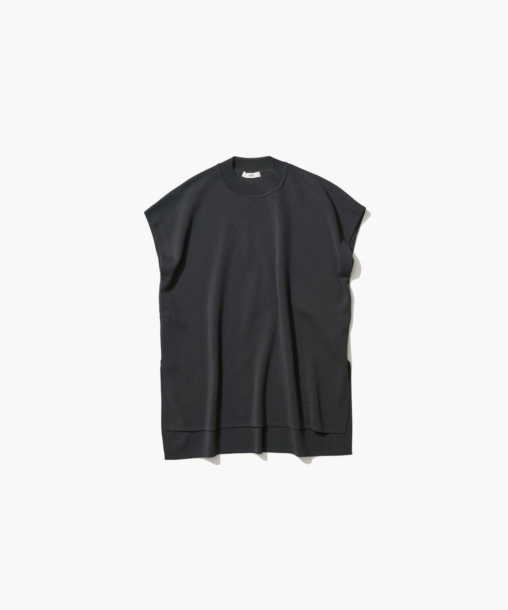 【エイトン/ATON】の50/2 NATURAL DYED ORGANIC モックネックプルオーバー インテリア・キッズ・メンズ・レディースファッション・服の通販 founy(ファニー) 　ファッション　Fashion　レディースファッション　Fashion for Women　トップス・カットソー　Cut & Sew Tops　ニット　Knit Tops & Sweaters　カジュアルプルオーバー・ニットトップス　Pullovers & Knit Tops / Casual Pullovers　インド　Indian Textile　オーガニック　Organic Cotton　春　Spring　セットアップ　Set-Up, Coordinated Outfit　セーター　Sweater, Knitwear　タンク　Tank Top, Sleeveless Top　ダブル　Double, Double-Breasted　ドレス　Dress, One-Piece　ボトム　Bottoms, Lower Wear　レギュラー　Regular, Standard Fit　S/S・春夏　SS, Spring/Summer, Warm Season　夏　Summer　CHARCOAL GRAY|ID: prp329100004576751 ipo3291000000032662970