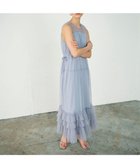 【グレース コンチネンタル/GRACE CONTINENTAL】のチュールティアードワンピース 人気、トレンドファッション・服の通販 founy(ファニー) ファッション Fashion レディースファッション Fashion for Women ワンピース Dresses ギャザー Gathered, Ruffled チュール Tulip, Tulip Motif ティアード Tiered, Tiered Style フェミニン Feminine, Girly 夏 Summer 春 Spring S/S・春夏 SS, Spring/Summer, Warm Season thumbnail グレー|ID: prp329100004576760 ipo3291000000034876220