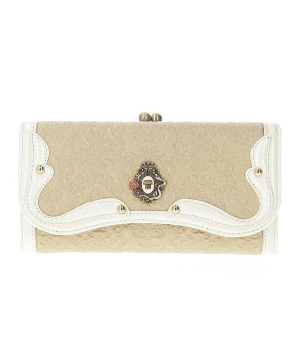 【アナスイ/ANNA SUI】のセルパン 口金長財布 インテリア・キッズ・メンズ・レディースファッション・服の通販 founy(ファニー) 　ファッション　Fashion　レディースファッション　Ladies' Fashion Online　財布　Wallets　アンティーク　Antique　エナメル　Enamel　ジュエリー　Jewelry　ブローチ　Brooch　モチーフ　Motif　人気　Popularity　財布　Wallet　ゴールド|ID: prp329100004576762 ipo3291000000032663275