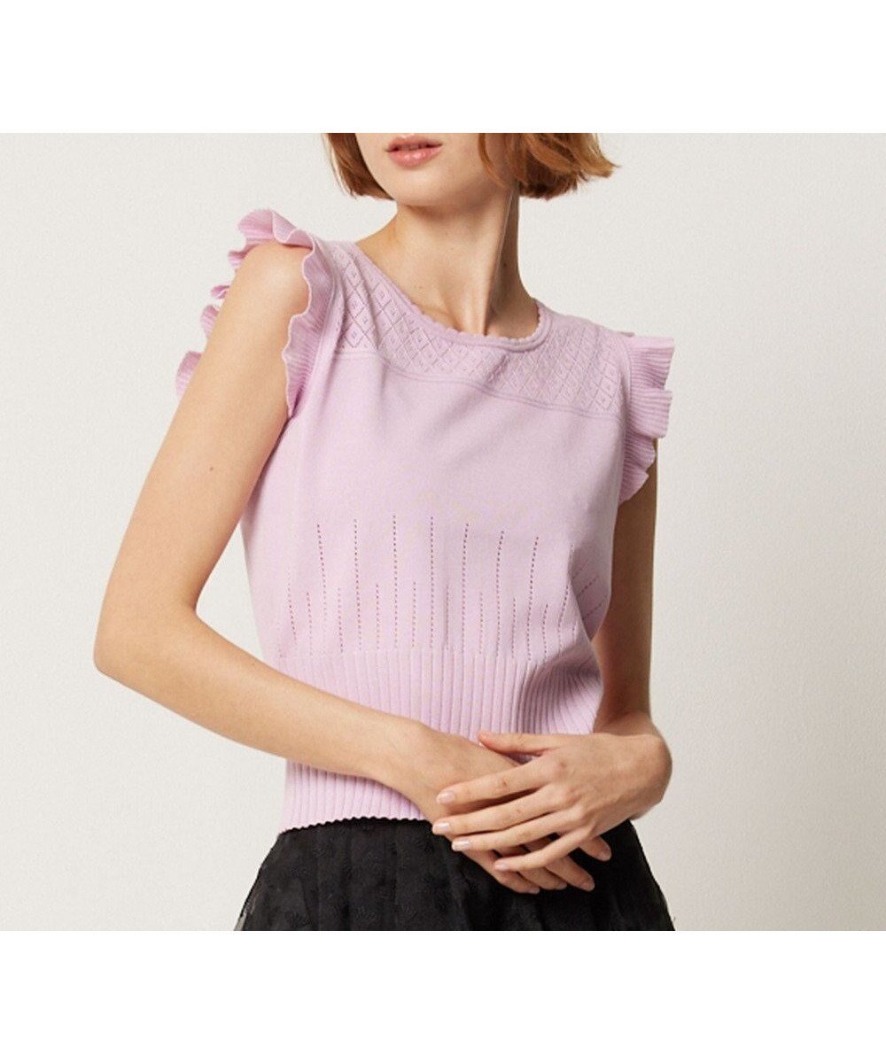 【トッカ/TOCCA】の【洗える】MINI GAME PULLOVER プルオーバー インテリア・キッズ・メンズ・レディースファッション・服の通販 founy(ファニー) 　ファッション　Fashion　レディースファッション　Fashion for Women　トップス・カットソー　Cut & Sew Tops　ニット　Knit Tops & Sweaters　カジュアルプルオーバー・ニットトップス　Pullovers & Knit Tops / Casual Pullovers　2024年　2024　2024春夏・S/S　Spring/Summer 2024 SS24　セーター　Sweater, Knitwear　夏　Summer　春　Spring　S/S・春夏　SS, Spring/Summer, Warm Season　洗える　Machine Washable　ライトピンク系|ID: prp329100004576768 ipo3291000000032686016