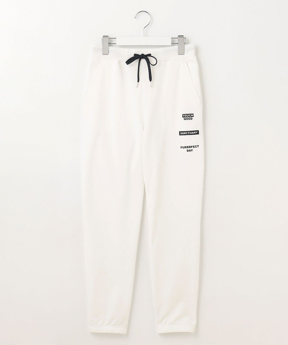 【ピーダブリュサーキュラス/PW CIRCULUS】の【WOMEN】【洗える】裏毛 ロゴ ジョガー パンツ ゴルフウェア レディース インテリア・キッズ・メンズ・レディースファッション・服の通販 founy(ファニー) ファッション Fashion レディースファッション Fashion for Women パンツ Pants & Trousers ゴルフ Golf セットアップ Set-Up, Coordinated Outfit ビッグ Big, Oversized ワーク Workwear, Utility Style 夏 Summer 春 Spring S/S・春夏 SS, Spring/Summer, Warm Season 洗える Machine Washable 軽量 Lightweight, Ultra Light ホワイト系|ID: prp329100004576773 ipo3291000000034211385